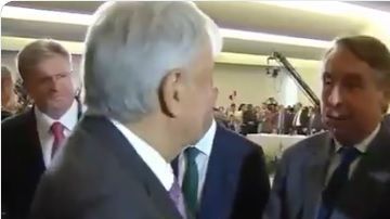 Andrés Manuel López Obrador y Emilio Azcárraga se reunieron en Palacio Nacional