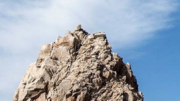 Este monumento de la naturaleza podría derrumbarse en un futuro cercano.