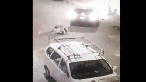 Imágenes del intento de secuestro en la Ciudad de México.