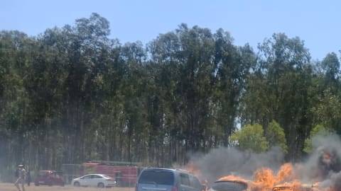 Los espectadores no pudieron hacer nada al respecto