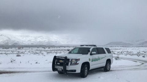 Hubo fuertes nevadas en la zona del accidente aéreo en el condado de Kern.