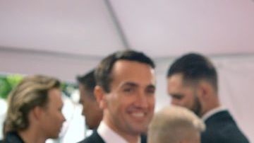 Ricky Martin y su hijo Matteo.