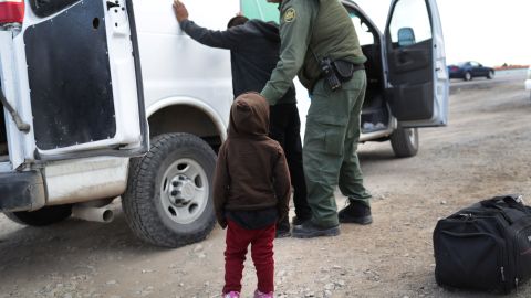 U.S. Customs And Border Patrol Agents Patrol Border In El Paso, TX