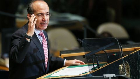 Felipe Calderón, expresidente de México.