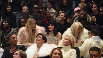 En la imagen: Khloé Kardashian, Kylie Jenner y Kim Kardashian.