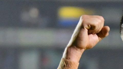 André-Pierre Gignac, legendario delantero francpes de los Tigres de la UANL.