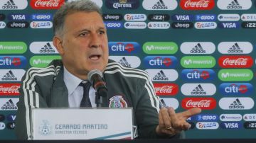 Gerardo Martino, técnico de la Selección mexicana