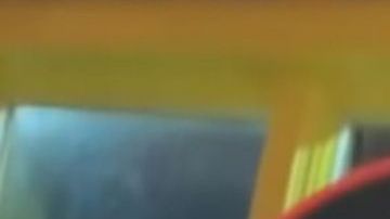 El momento de la presunta agresión.