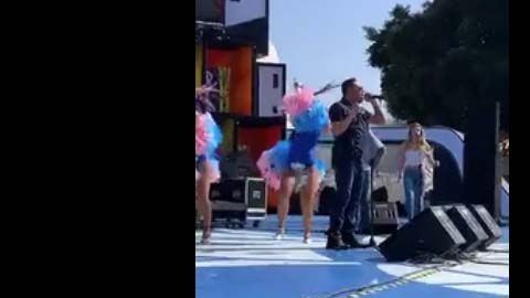 Manny Manuel durante su presentación en el Carnaval Las Palmas de Gran Canaria.