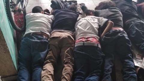 Los muertos estaban bocaabajo en una vivienda en construcción,