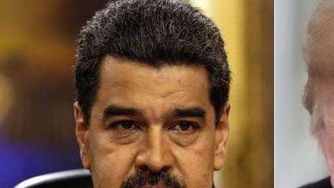 Nicolás Maduro y Donald Trump.