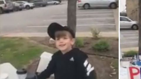 Benton Stevens quiso expresar su apoyo al presidente Trump.