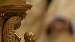 El papa Francisco en la misa de víspera de Navidad en El Vaticano.