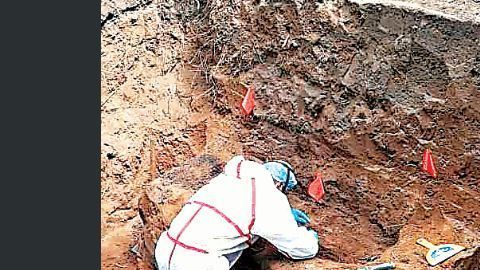 Los cinco miembros asesinados de la familia  Pimentel fueron encontrados en una fosa en Nahuizalco el 7 de febrero.