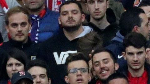 La afición del Atlético de Madrid se lanzó con todo en contra de Thibaut Courtois