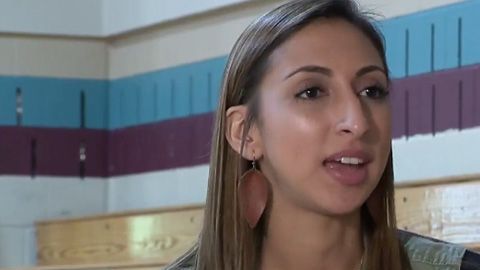 Amanda Rico organizó una fiesta para 130 niños desfavorecidos.