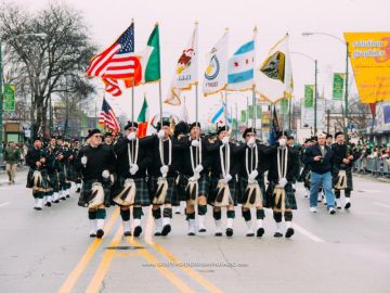 El Día de San Patricio se celebra con intensidad en Chicago, donde hay una notable comunidad irlandesa.