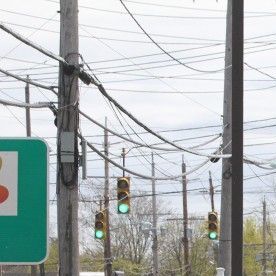 Patrullas de la policía del condado Suffolk en Long Island.