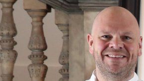 El antes y el después del chef Tom Kerridge.