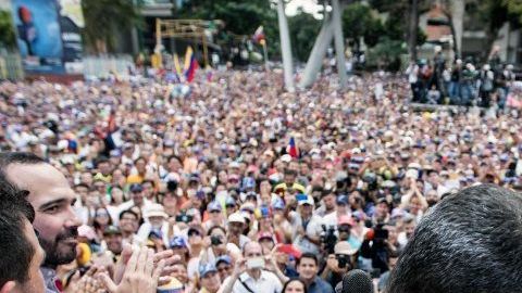 Guaidó cumplió su promesa de volver a Venezuela.