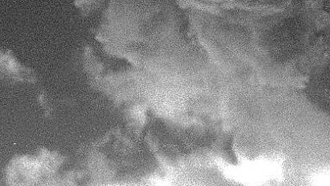 La explosión del Popocatépetl en la noche del lunes.