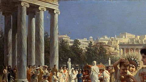 Cuando ya no brillaba el sol, Roma se tornaba en algo muy distinto.