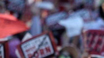 "Mi vida no es tu porno", protestan en Corea del Sur.