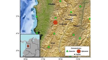 El sismo ocurrió en el Valle del Cauca.