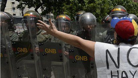 Crisis en Venezuela.