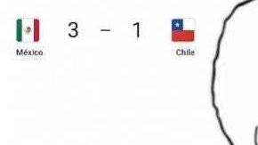 Las redes sociales se inundaron con divertidos memes por el triunfo de México ante Chile