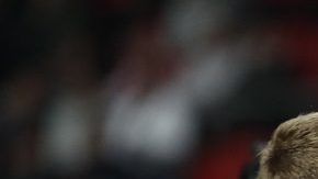 Gerso Fernandes del Sporting Kansas City festeja la eliminación del Toluca de la Concachampions.