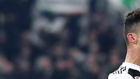 Cristiano Ronaldo de la Juventus celebra la eliminación del Atlético de Madrid en Champions.