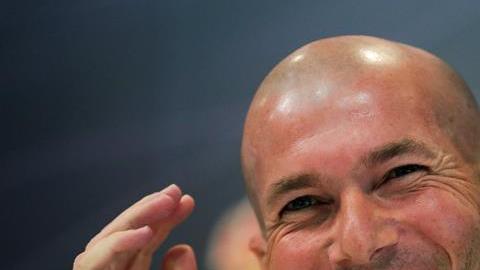 Zinedine Zidane, técnico del Real Madrid
