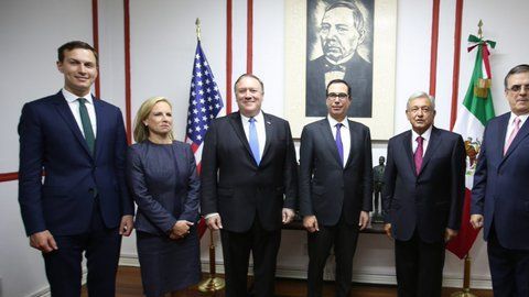 AMLO recibó a Jared Kushner.