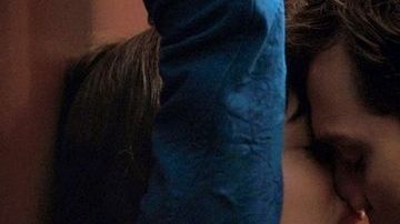 Dakota Johnson y Jamie Dornan, en Fifty Shades of Grey.