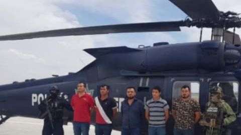 Parte de los arrestados en Jalisco a quienes se les vincula con el CJNG.