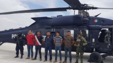 Parte de los arrestados en Jalisco a quienes se les vincula con el CJNG.