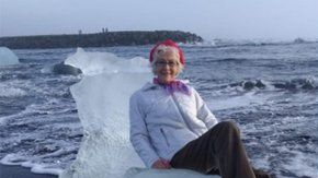 La abuela se portó valientemente y todavía se ríe de lo sucedido.