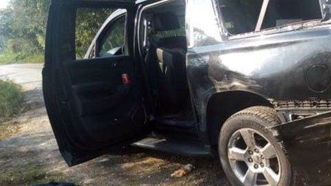 En la unidad viajaba personal de avanzada.