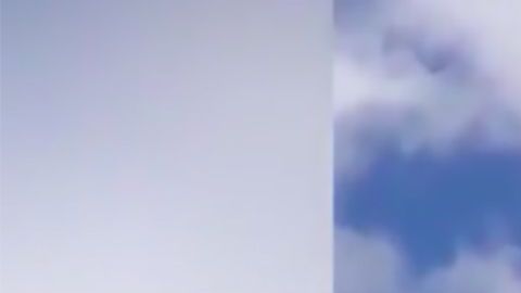 El momento del rescate.