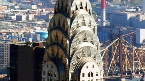 Chrysler Building tiene 1,046 pies de altura