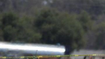 Cuerpos en zona del huachicol en Amozoc, Puebla