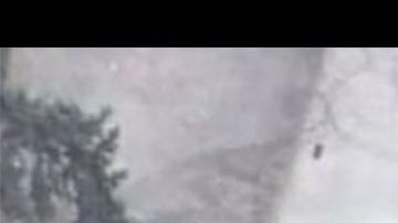 El momento del arresto.