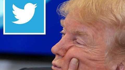Al presidente Trump le gusta mucho tuitear.