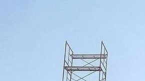 La instalación de JR en la frontera fue compartida por muchos en las redes sociales.