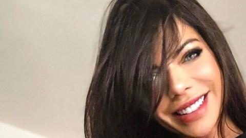 La modelo brasileña Suzy Cortez.