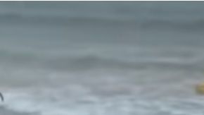 La surfista brasileña de 23 años, Luzimara Souza, murió electrocutada por un rayo cuando entrenaba en el mar