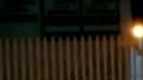 Los funcionarios iban en un mismo auto.