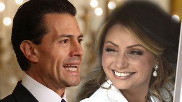 Enrique Peña Nieto y Angélica Rivera.
