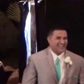 Brittany Zamora y su esposo, Daniel.